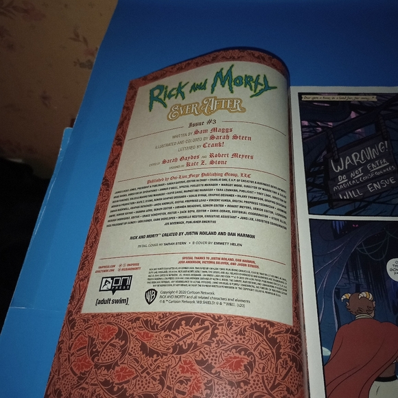 Rick & Morty Ever After Comics #3 And #4 Oni Press Comics Adult Swim 2020 Mature - Picture 3 of 14